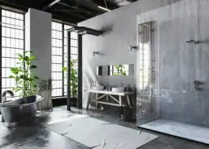 Microcement shared in decorative finishes newsletter